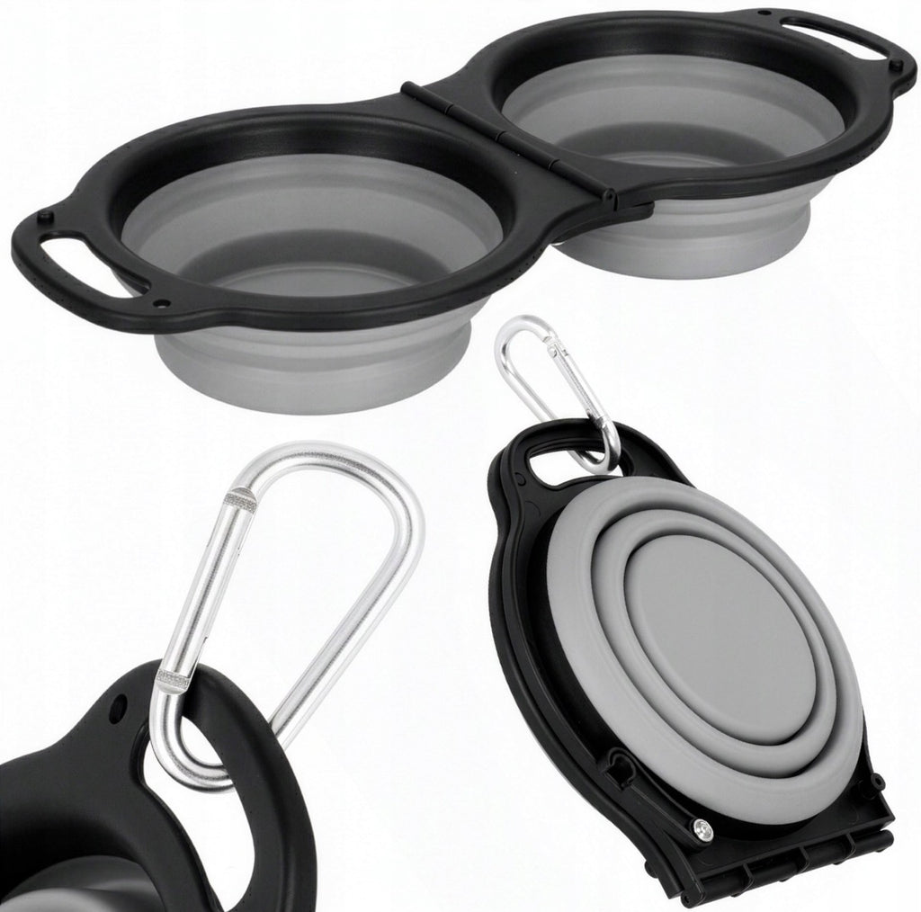 DogRidePro™ Portable Foldable Dog Travel Bowl