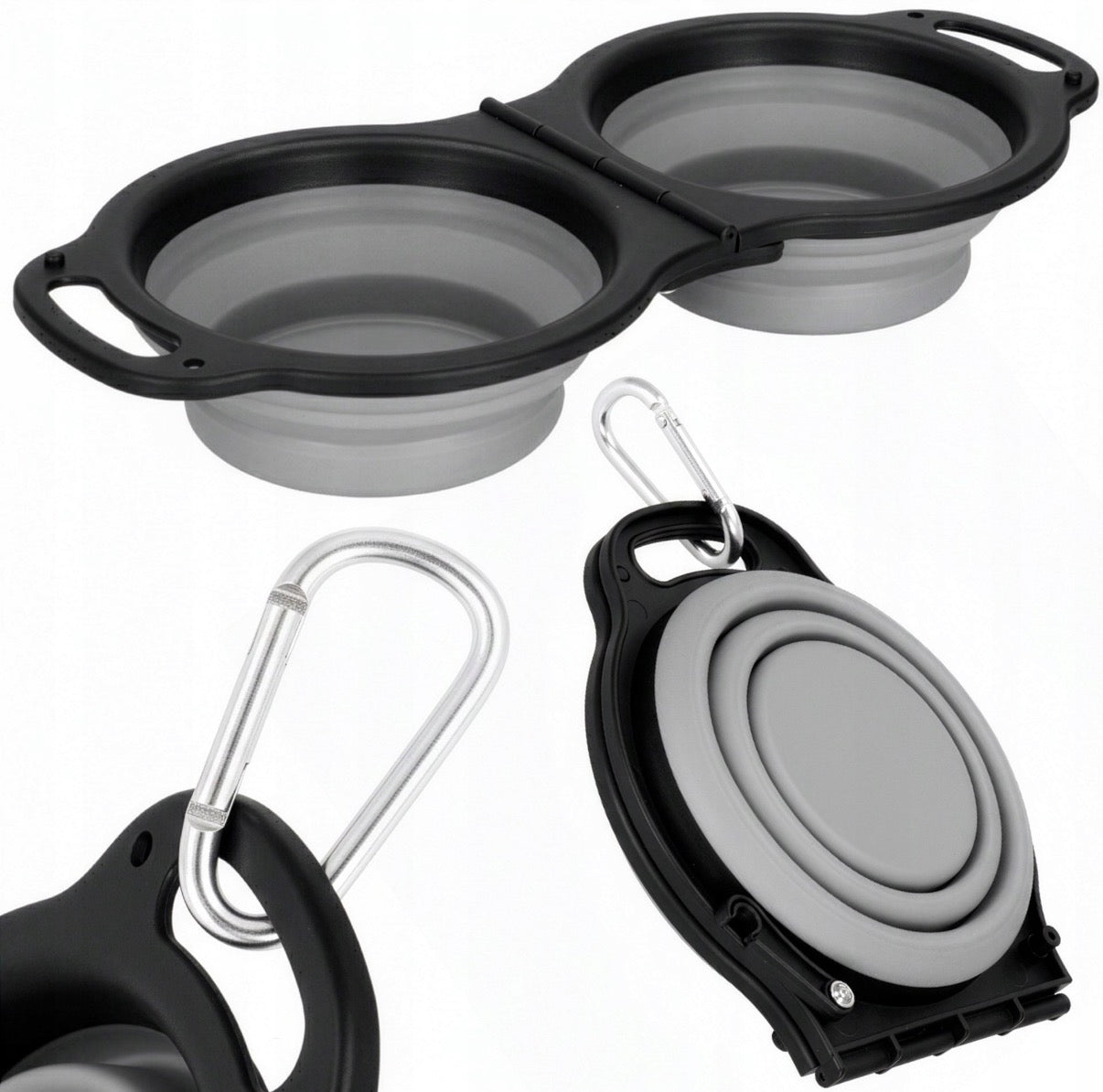 DogRidePro™ Portable Foldable Dog Travel Bowl