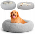 DogRidePro™ Calming Plush Dog Bed